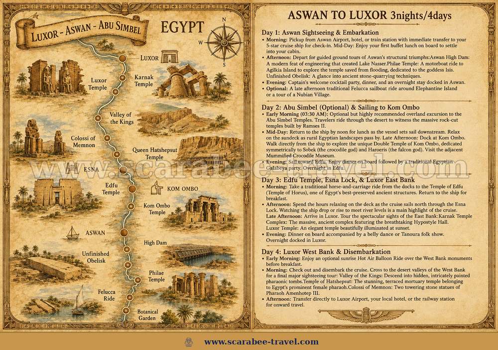 Aswan → Luxor · 3n